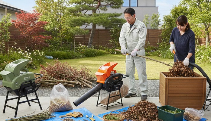 ガーデンシュレッダーの代用品11選｜枝と落ち葉の処理術完全ガイド