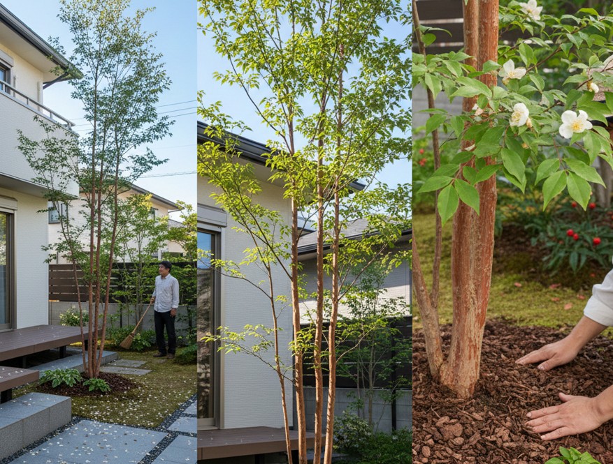 ヒメシャラ-庭木-デメリット