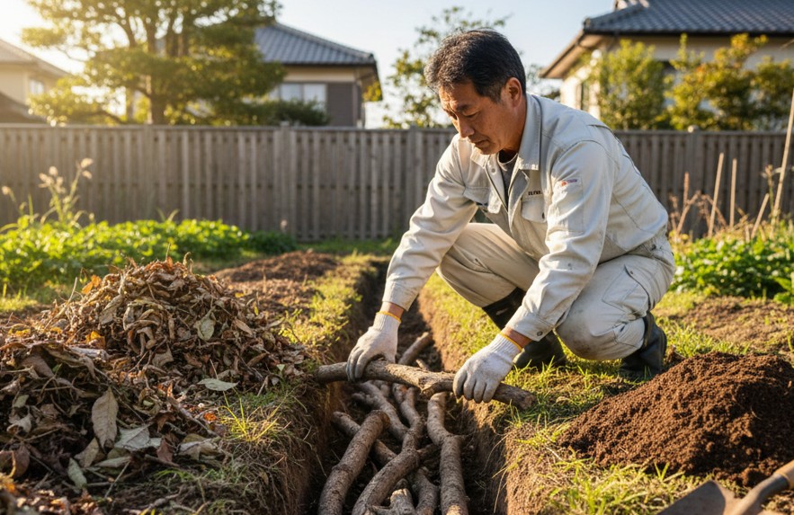 ヒュゲルカルチャーで埋没