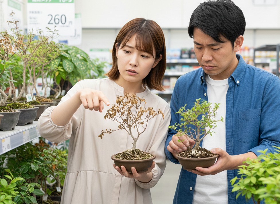 ホームセンターやミニ盆栽をホームセンターで選ぶコツ