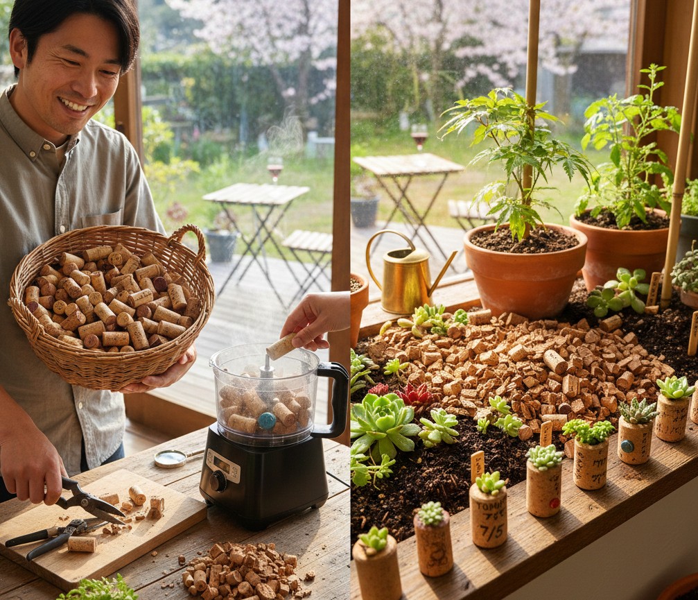 ワインのコルクでガーデニングができる？活用法やおしゃれな実例を紹介