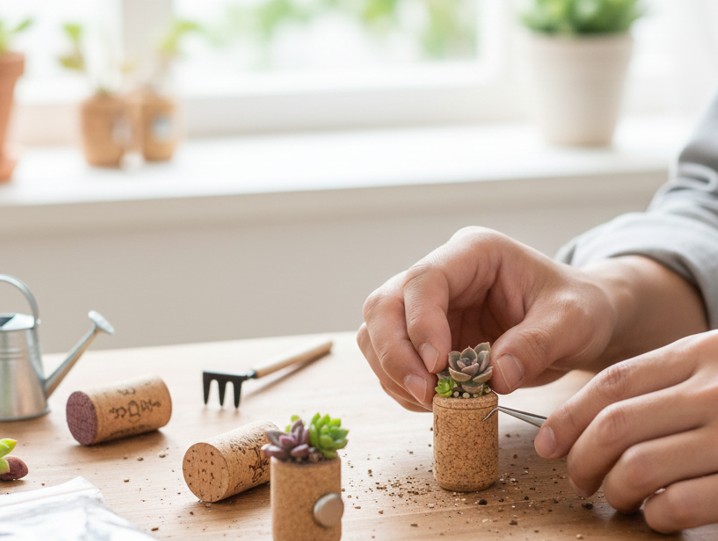 ワインのコルクでガーデニングができる？活用法やおしゃれな実例を紹介