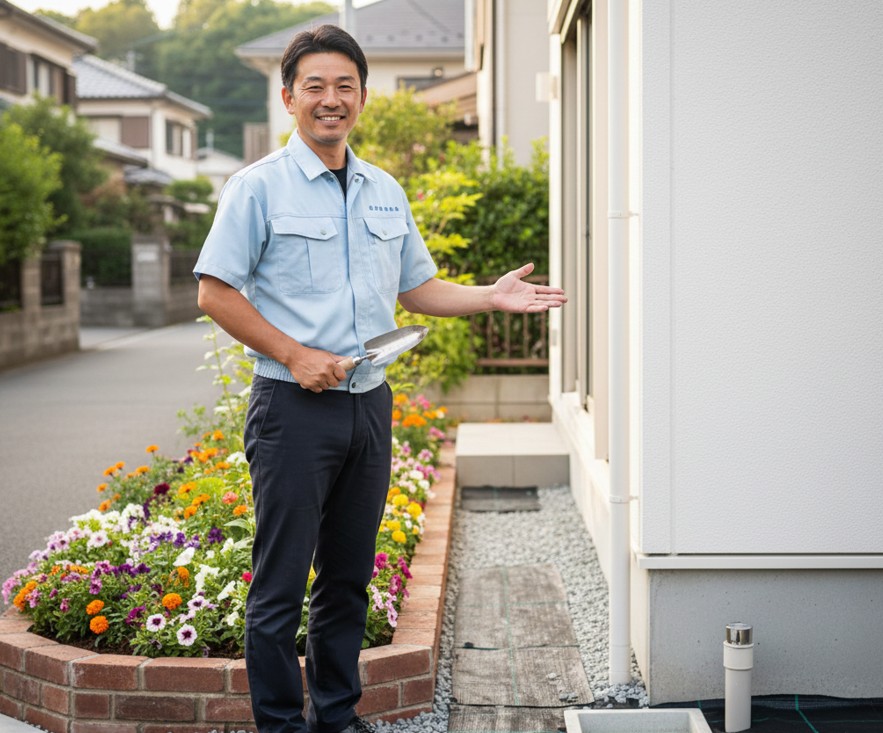 住宅の基礎と花壇を離す理由とは？適切な距離と施工のポイント