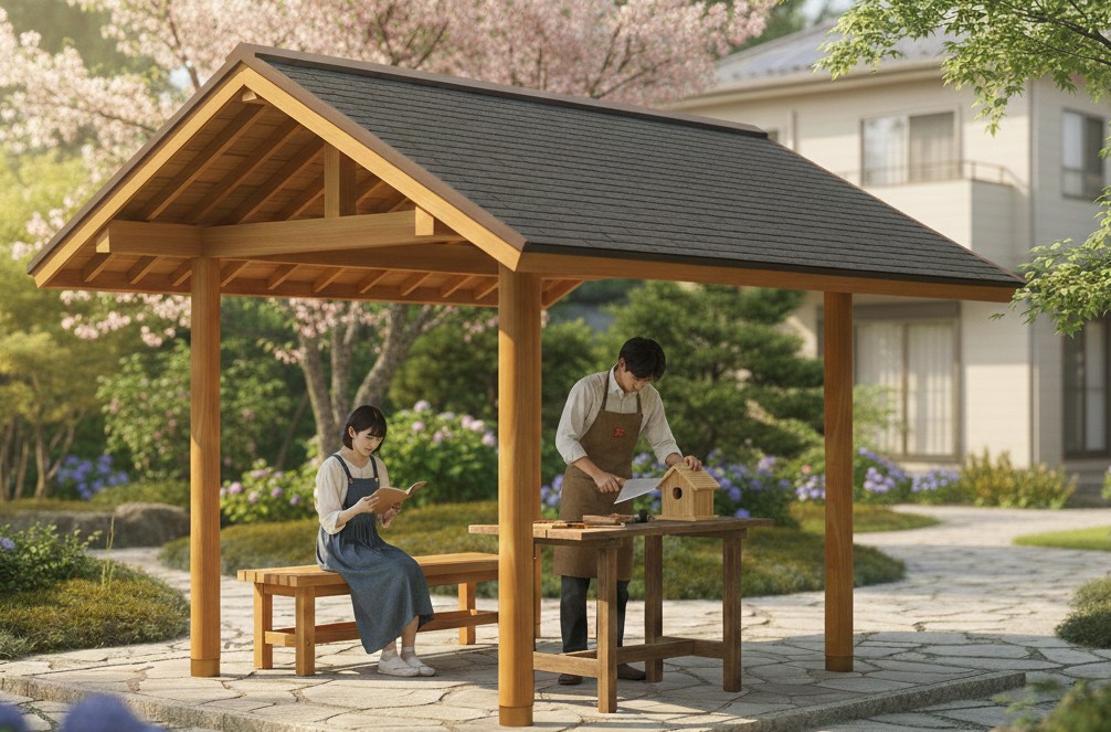 切妻屋根(きりづま)