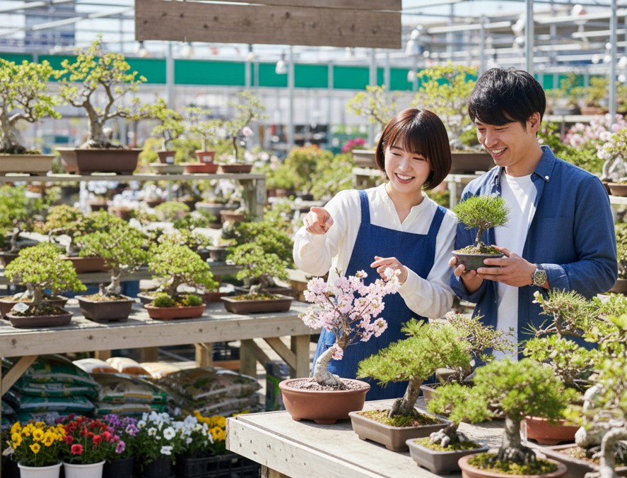 盆栽の販売を行う主な場所とそれぞれの特徴
