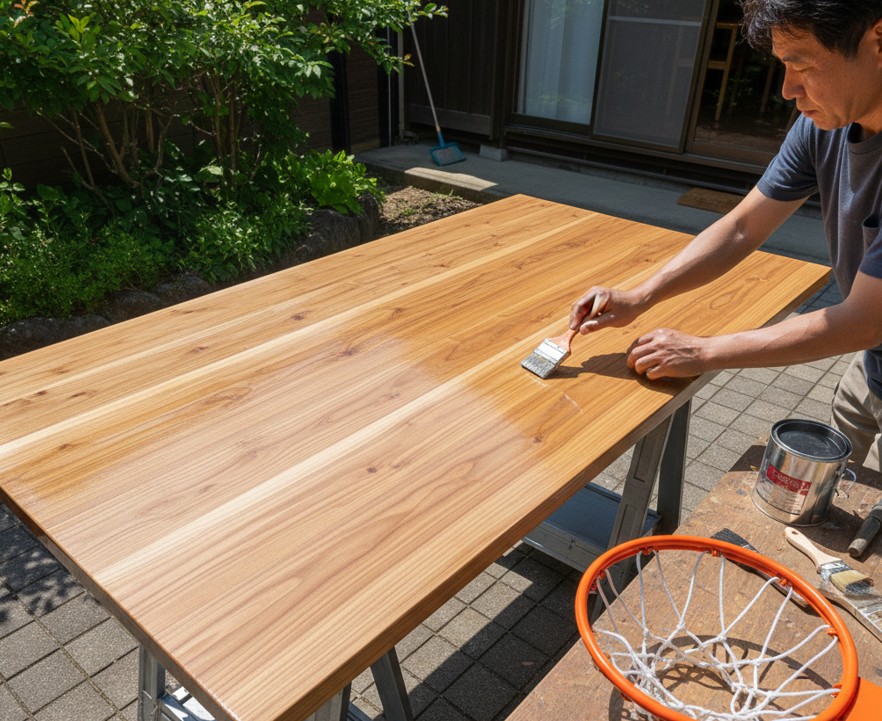 耐久性の高い木製バックボードの材料選び