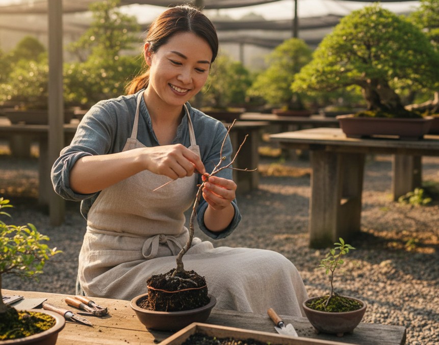 理想の樹形をゼロから追求するための苗木の作り方