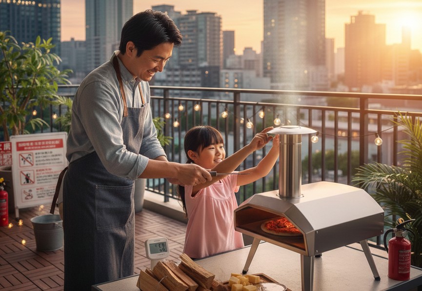 ENROのピザ窯の煙を正しく管理する運用のまとめ