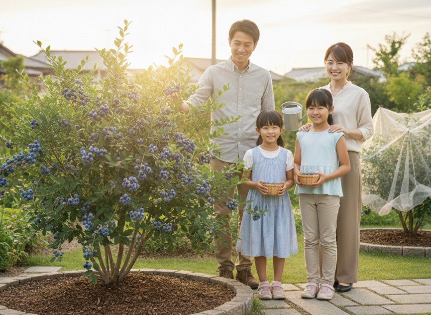 ブルーベリーの庭木としてのデメリットを克服するコツ