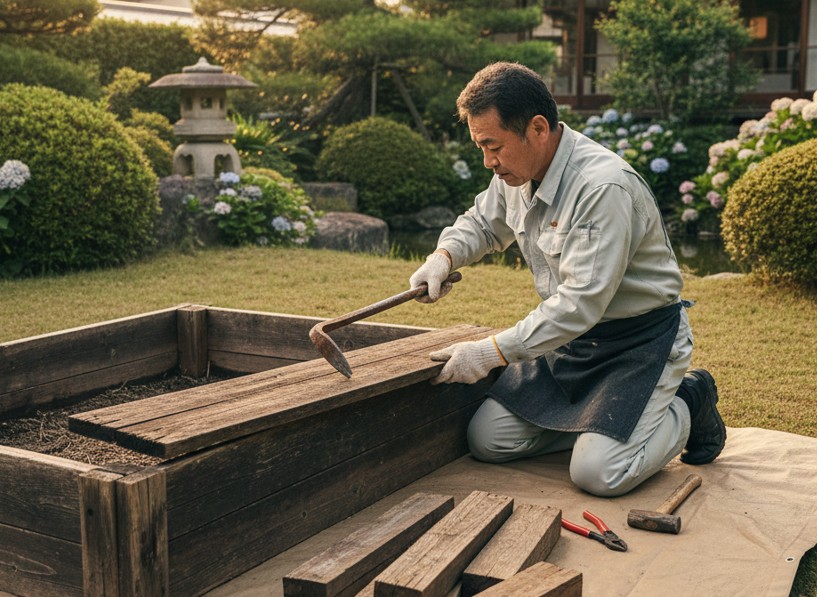 不要になった木枠の解体処分と自治体ごとの分別方法