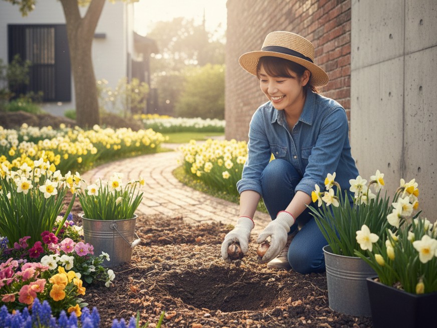 水仙の育て方で重要な日当たりと土の質