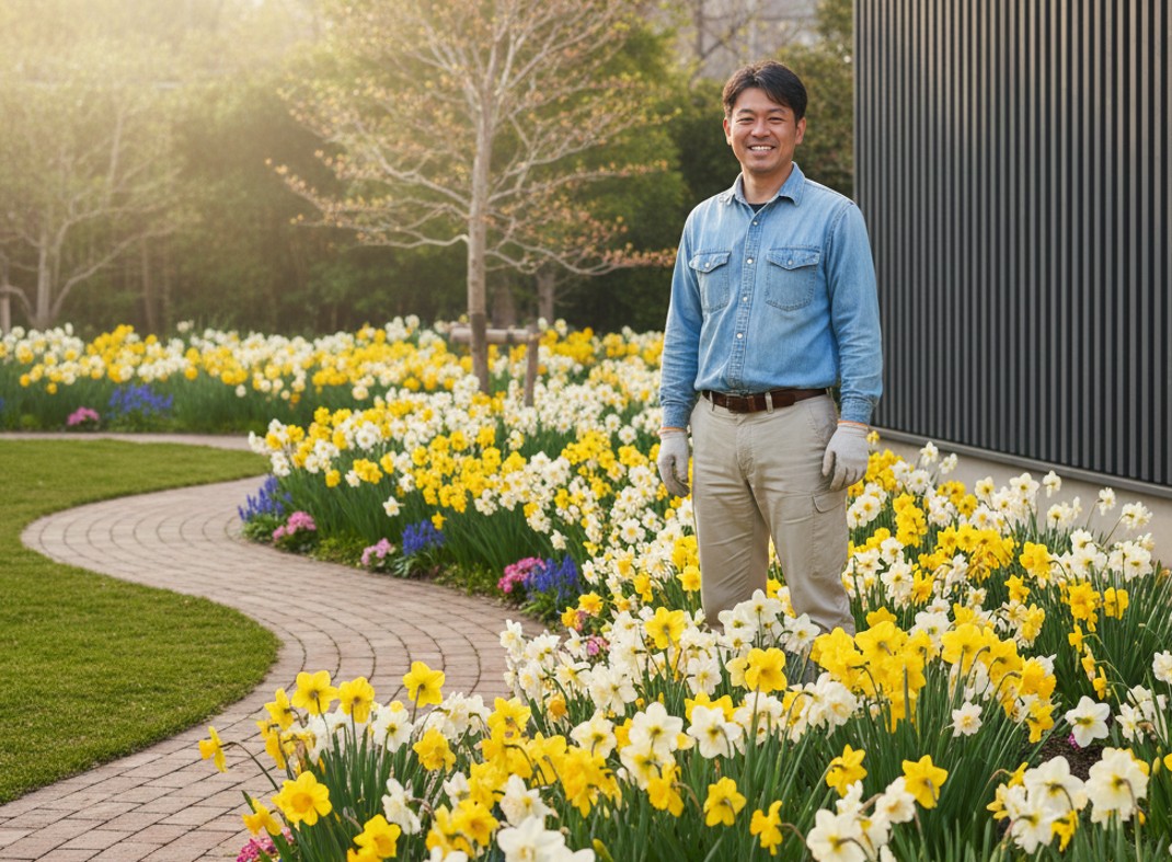 水仙で庭をおしゃれに彩る完全ガイド！植え方やデザインのコツを解説