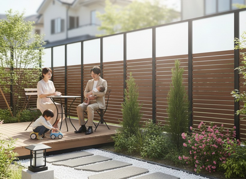 隣の庭との間に目隠しを設置:後悔しないための全知識