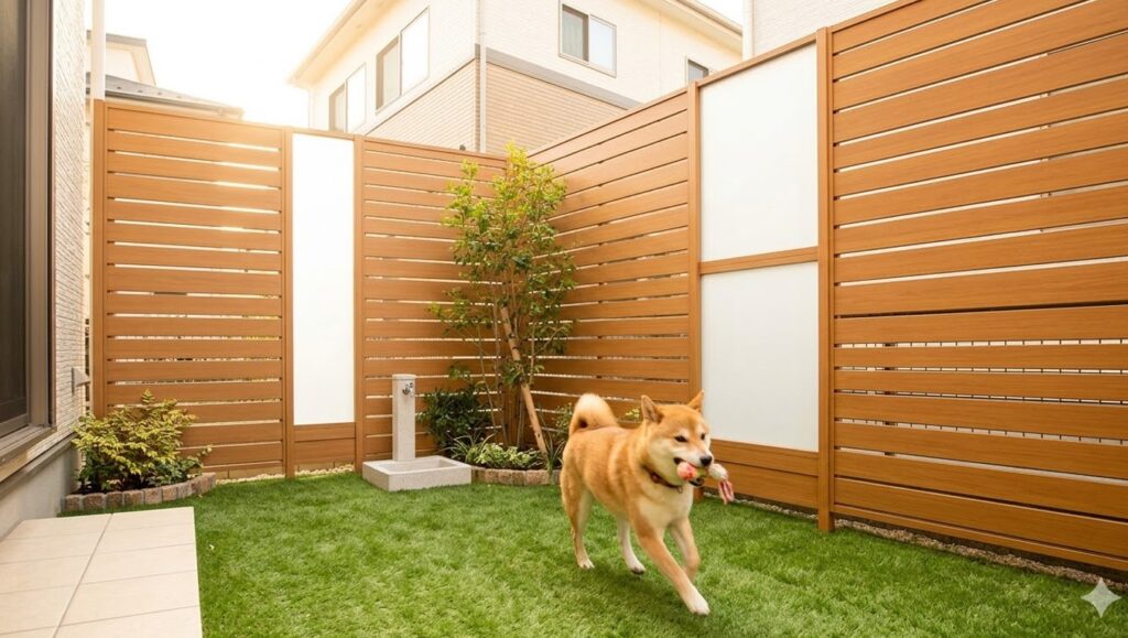 狭小地や二世帯住宅でペットを守る外構工夫