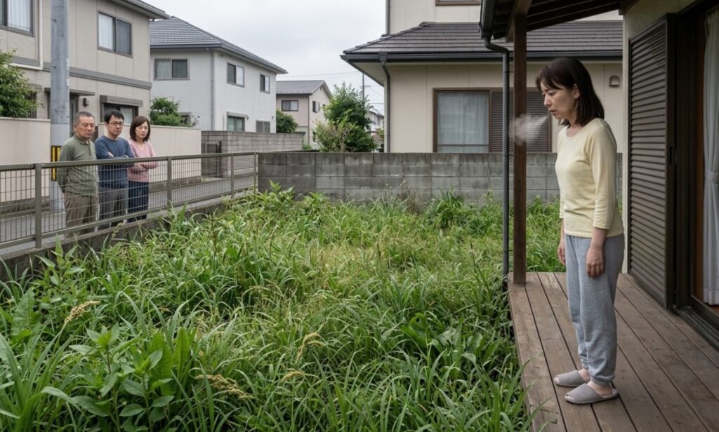 庭の手入れをしない旦那への不満を整理する