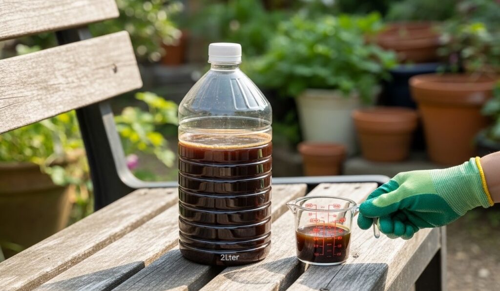 成長を促す庭木の肥料でおすすめの自作油かす液肥