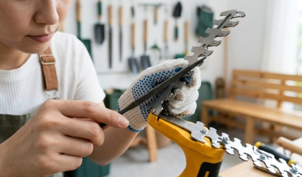 草刈りバリカンが切れない状態を改善する保守管理術