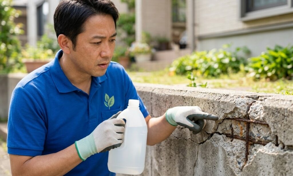 コンクリートの劣化や鉄筋を腐食させる塩害のリスク