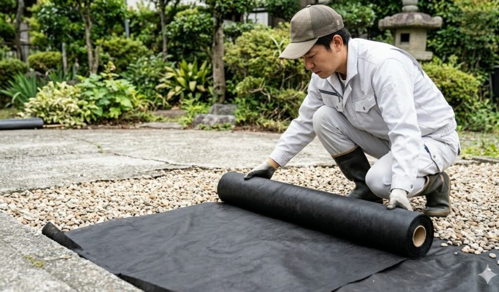 砂利や防草シートで手間をかけずに予防するコツ