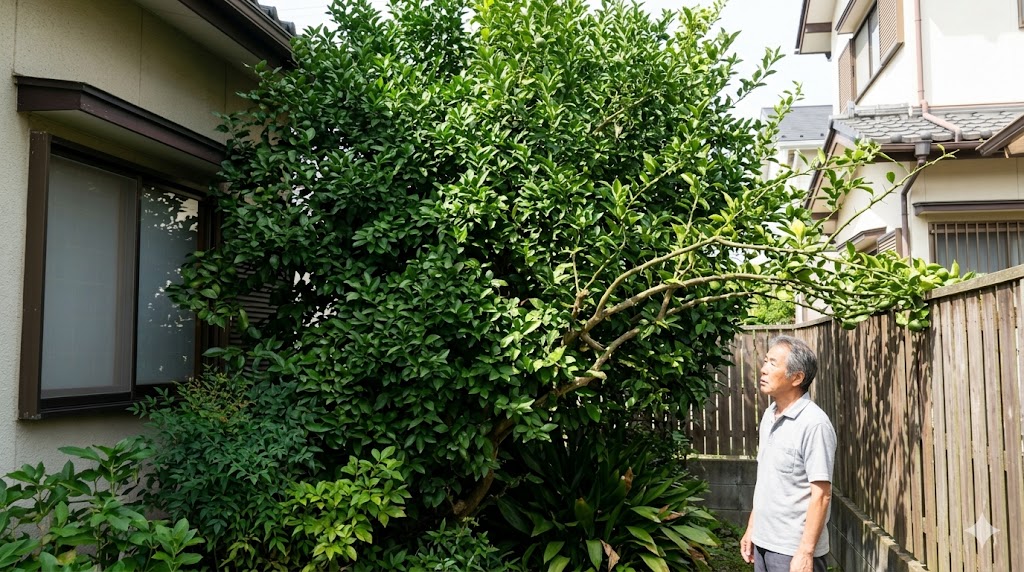 放置すると巨大化する樹形管理と剪定の難しさ