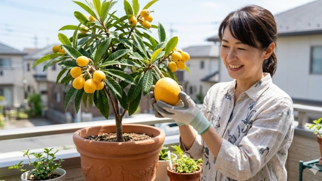 鉢植えでコンパクトに育てて完熟果実を収穫する法