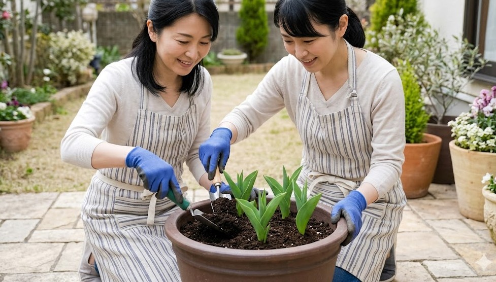 拡散を防いで収穫を楽しむプランター栽培
