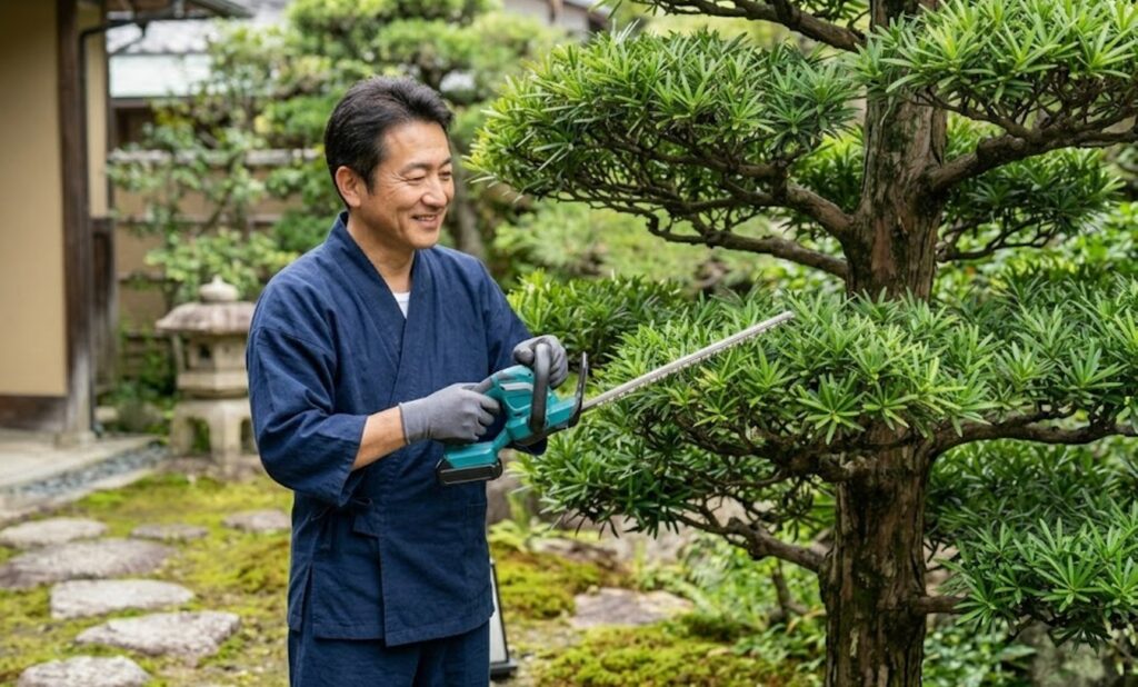 まきの木の剪定でバリカンを安全に使うためのまとめ