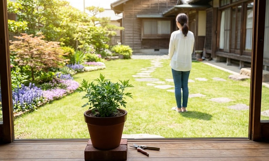 よもぎを庭に植えてはいけない結論