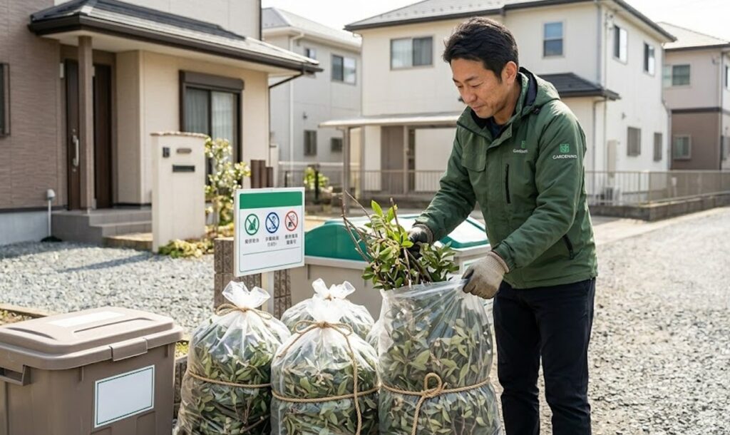 剪定枝の処分ルール