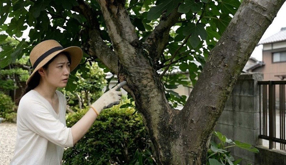 カミキリムシの食害による枯死と近隣トラブル