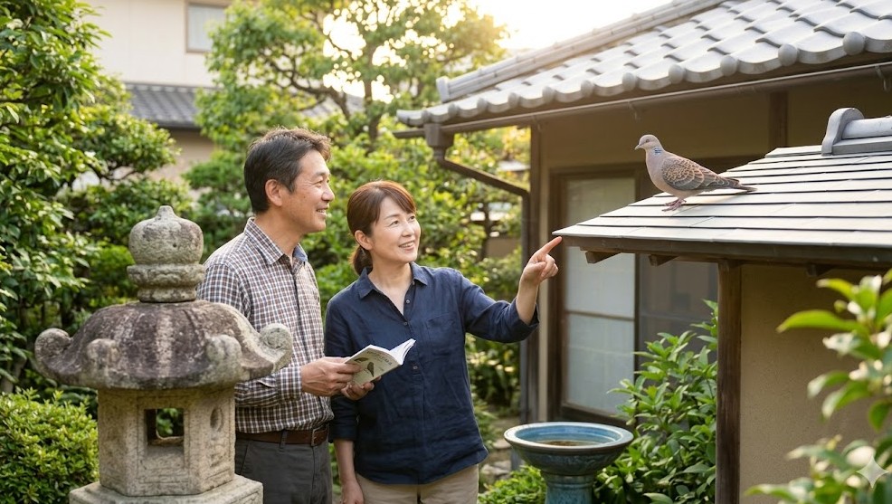 キジバトが庭に来る環境での共生マナー：まとめ