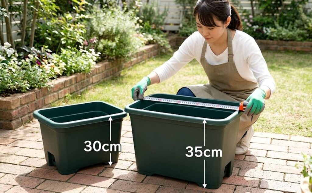 30cmと35cmの違い