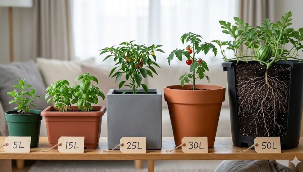 プランターサイズと何リットル必要か