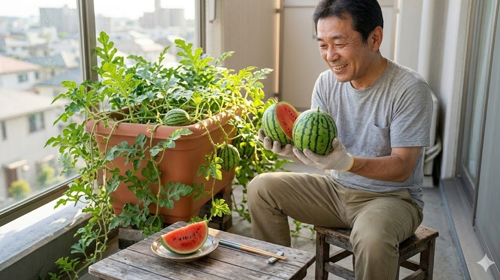 スイカのプランター地這い栽培：まとめ
