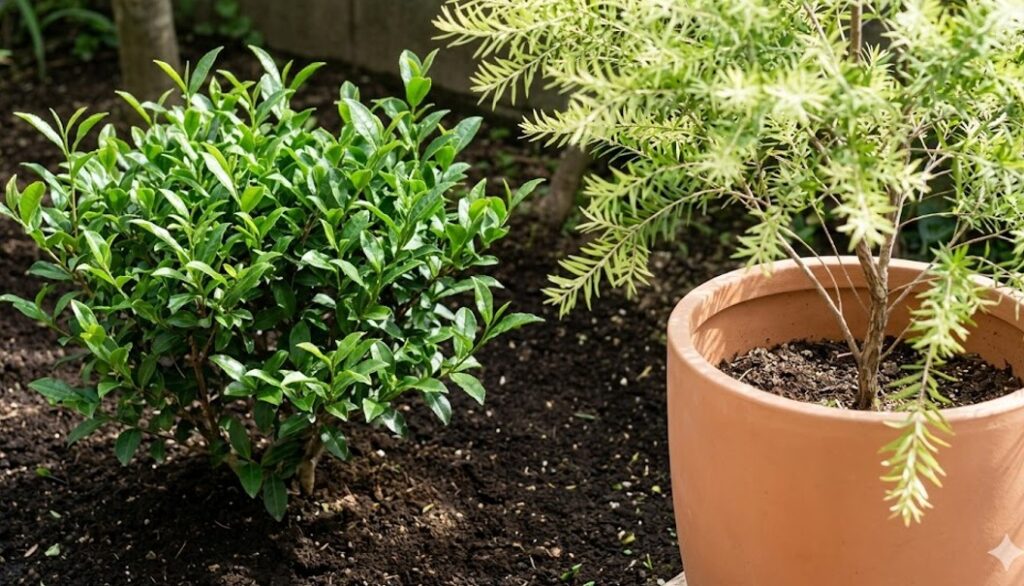 お茶の木を庭に植えてはいけないと言われる生物学的根拠