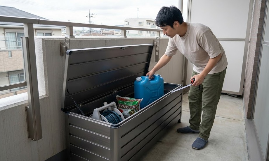 収納ベンチ屋外の選び方