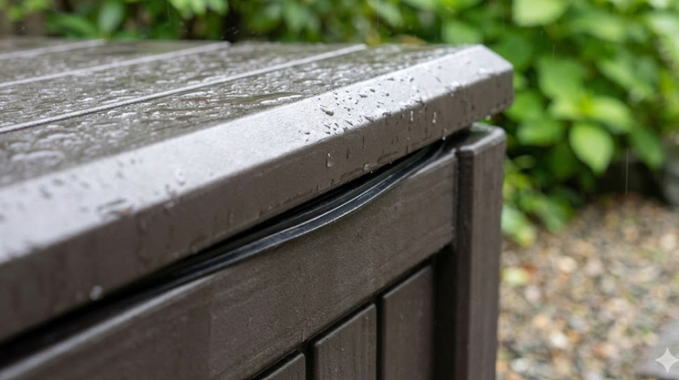 屋外収納ボックスの防水性