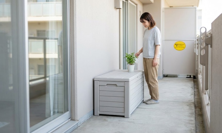 ベランダストッカーの使い道