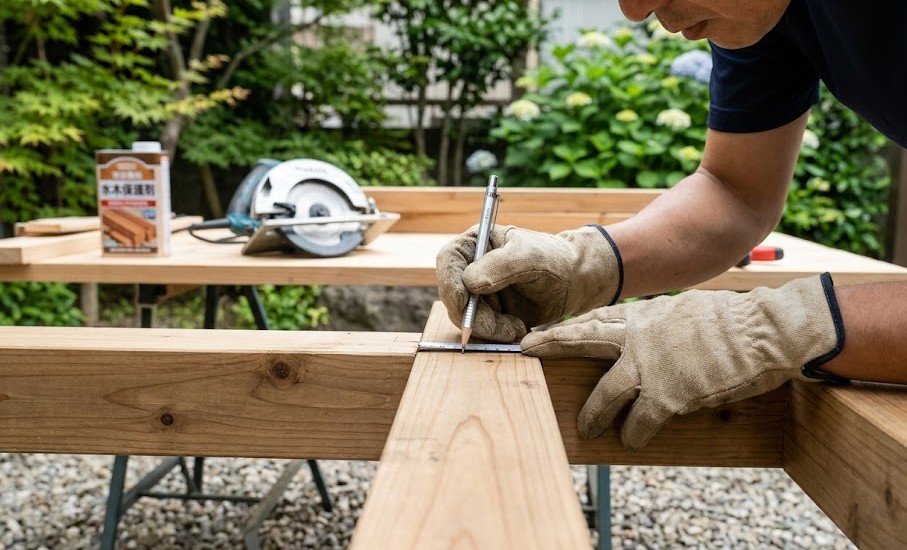 ベンチ収納DIYの注意点