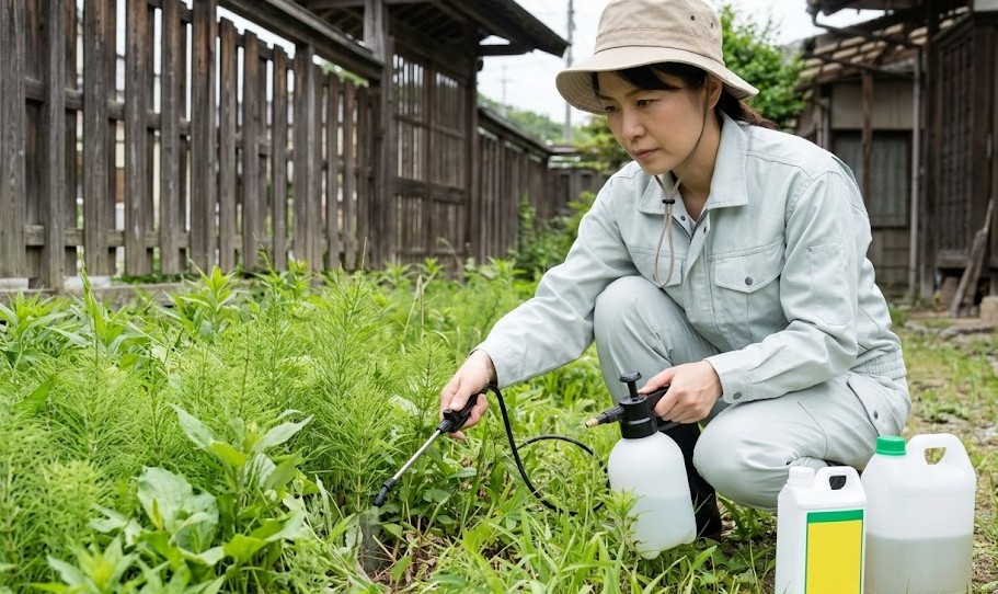 スギナや竹にも効くマルガリーダの強力な除草力