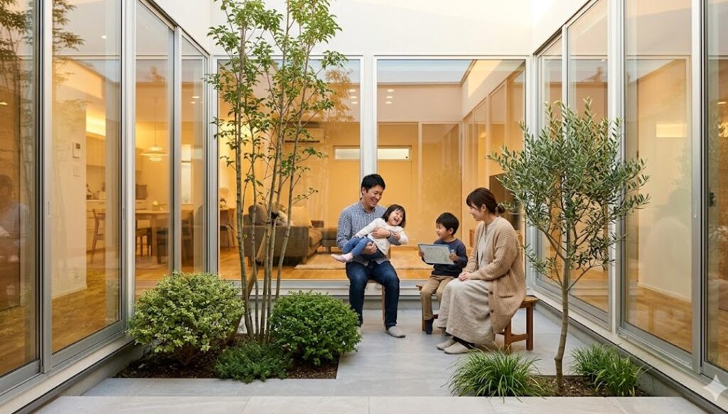 伝統と技術を融合した中庭のある家の風水：まとめ