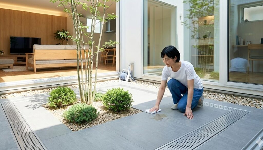 排水と湿気管理で陰の気が滞留するのを徹底的に防ぐ