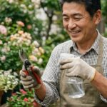 園芸用のハサミをアルコールスプレーで消毒！サビを防ぐ正しいお手入れ術