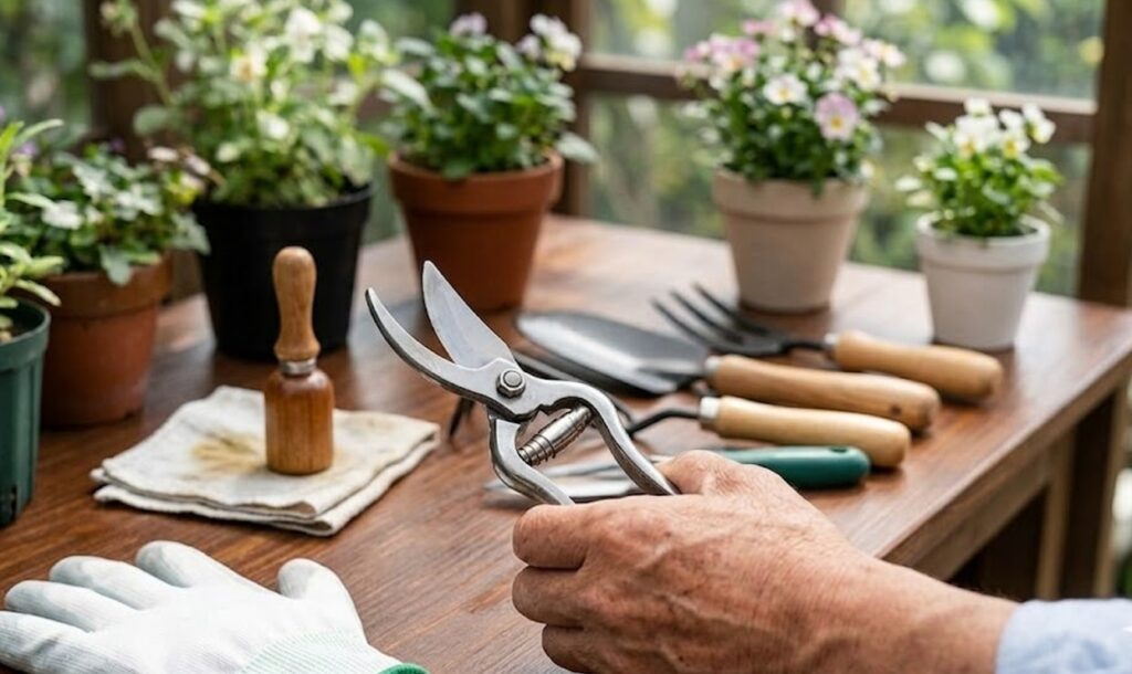 園芸ハサミの消毒やアルコールスプレーの活用：まとめ