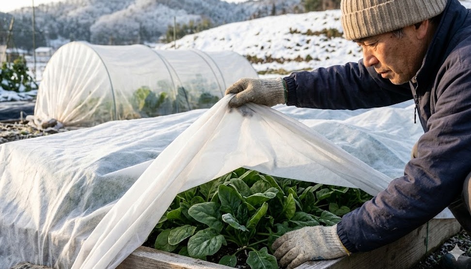 冬の家庭菜園で元が取れる野菜と寒さ対策