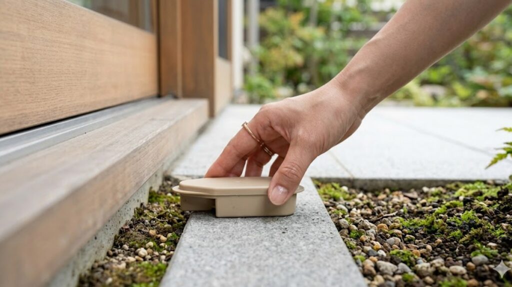 基礎付近の巣を叩くベイト剤や毒餌による根本駆除