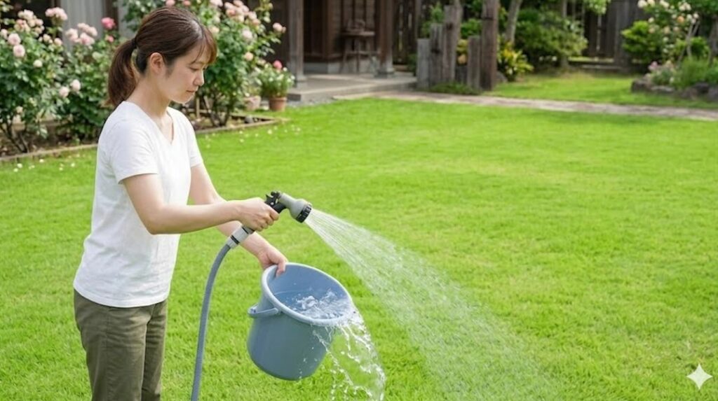 芝生を美しく保つ散水量の目安と成功のコツ