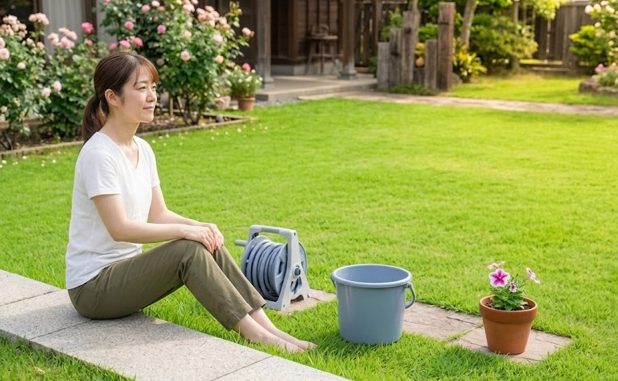 持続可能な緑を維持する庭の水撒きのまとめ