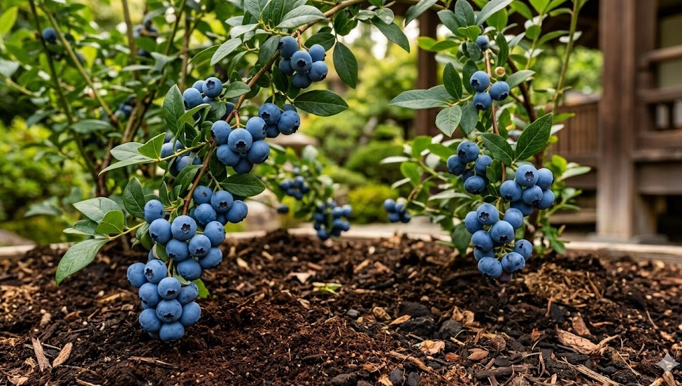 ブルーベリーなどの酸性植物や芝生への適合性