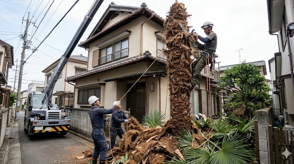 伐採費用が高くなる理由